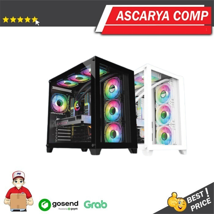 RAPTOR ULTIMATE - FREE 4X FAN RGB - ATX / Casing Gaming