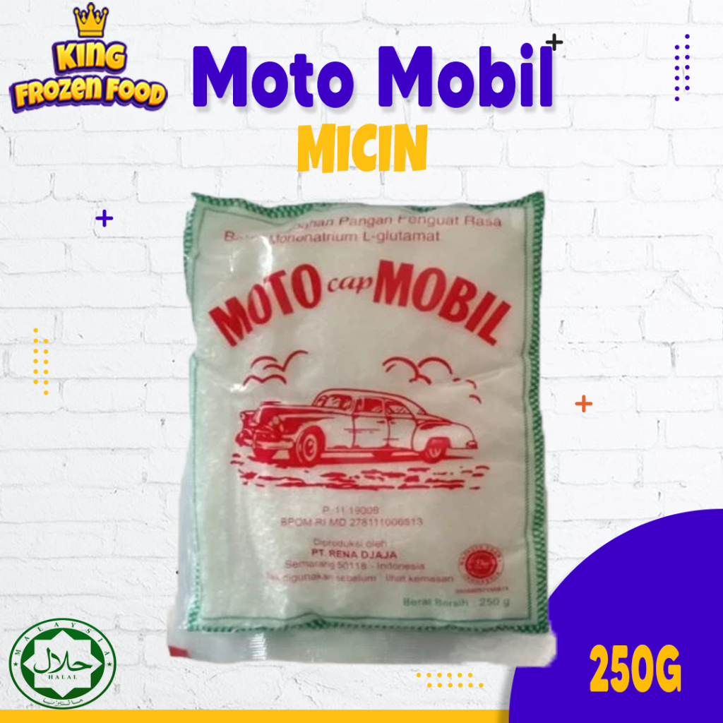 MICIN MOTO CAP MOBIL KEMASAN 250GRAM