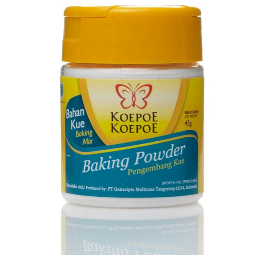 

Baking powder Koepoe koepoe pengembang kue 45 gr