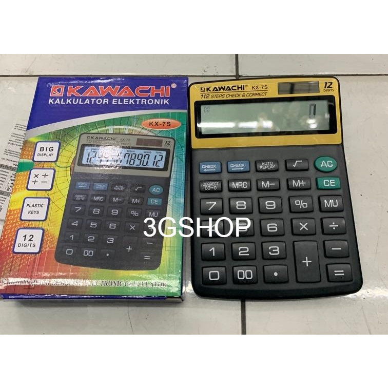 

KALKULATOR KX 7S KAWACHI