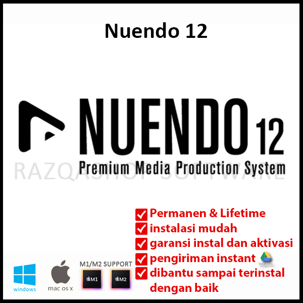 Nuendo 12 (Win Mac M1 M2)