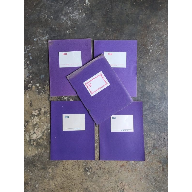 

BUKU TULIS JADUL TAHUN 80an