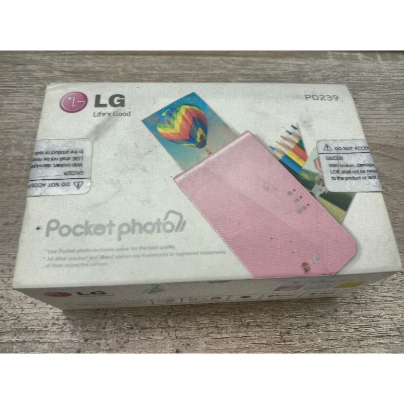 Printer zink LG Pocket Photo PD239