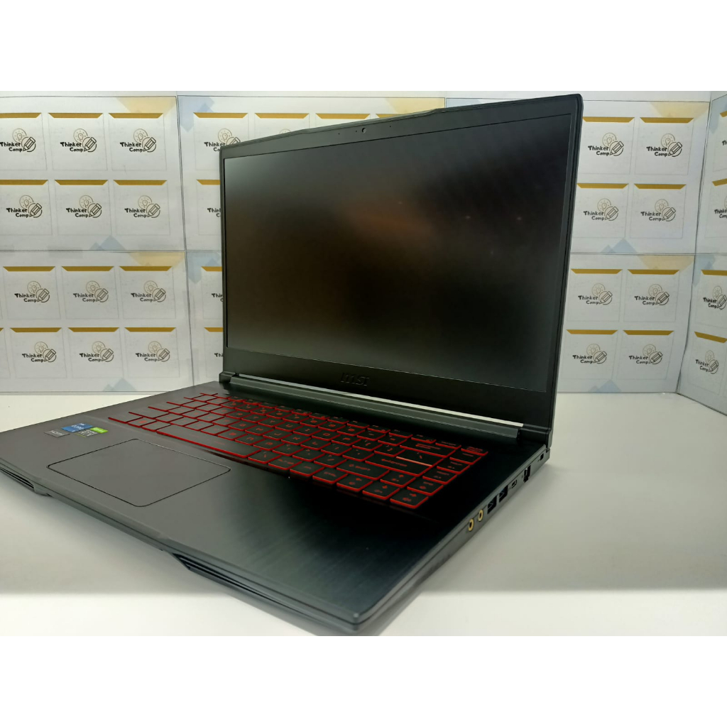 LAPTOP GAMING MSI GF63 THIN 11UC RTX3050 INTEL I5 11400H 16GB 1TB SSD FHD IPS 144HZ WIN 11 ORIGINAL