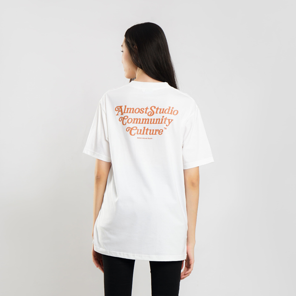 Almost Studio - T-Shirt - Acc - White