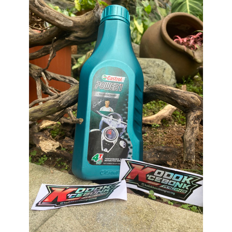 Oli 4 T Castrol Power One Jadul Original