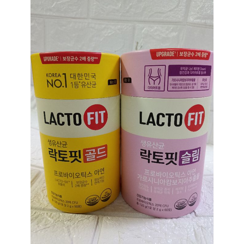 Lactofit Gold / Slim Per box Isi 50pcs