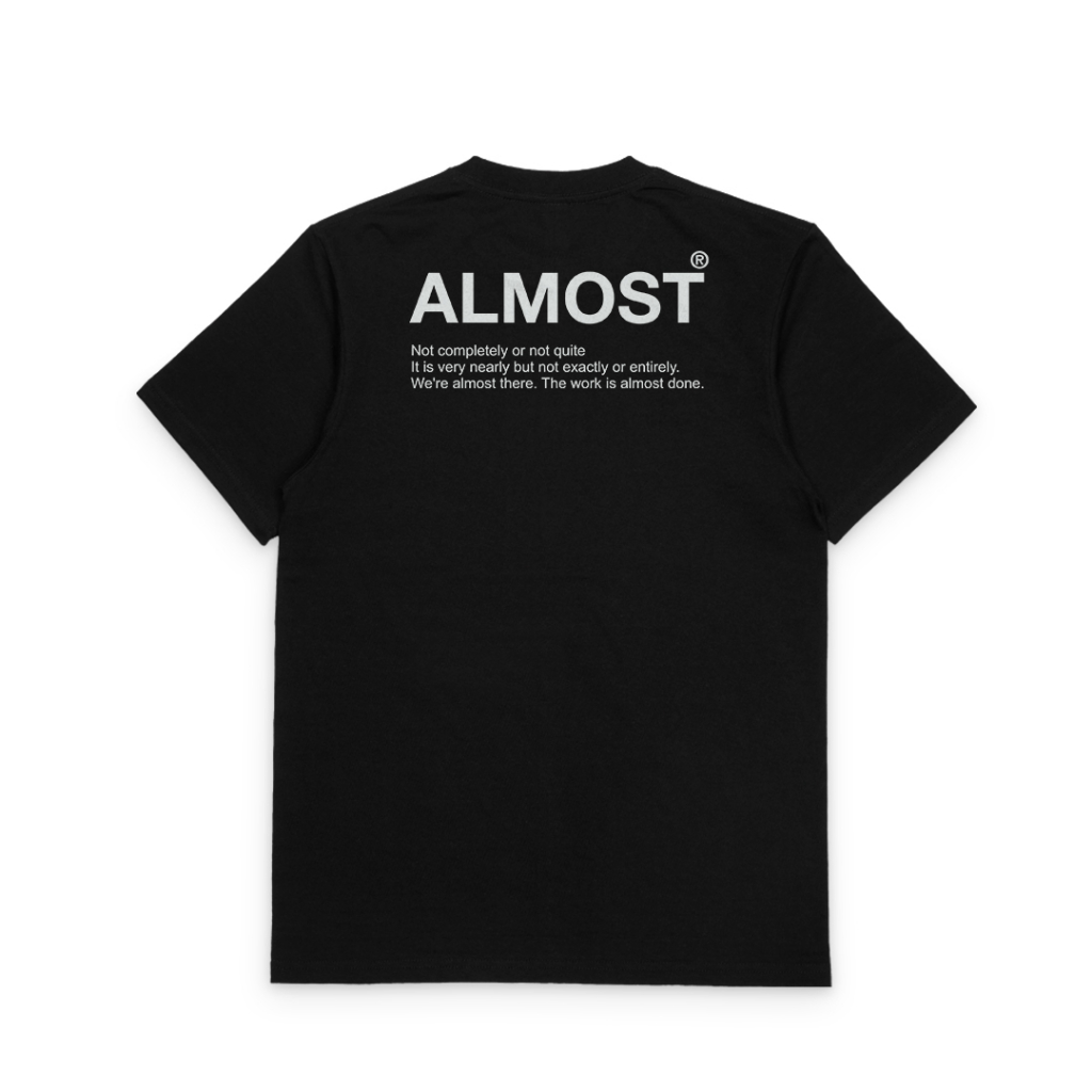 Almost Studio - T-Shirt - Definition - Black