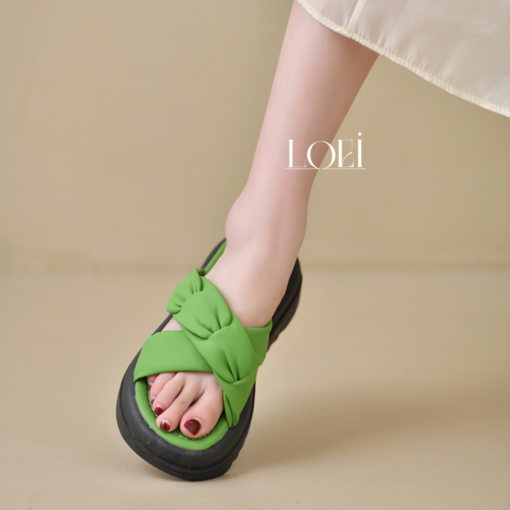 Sepatu Wedges 9028 Sandal Remaja Wanita Sehari Hari Simpel Kekinian Terlaris Best Seller