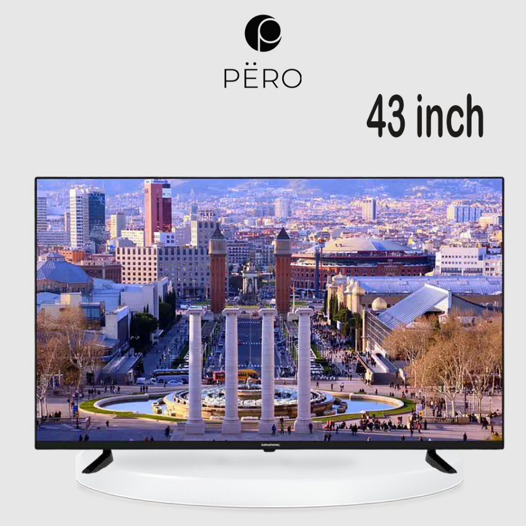 [PROMO 6.6 CUCI GUDANG] Pero x Grundig - Smart Interactive LED TV 43Inch Ultra HD 4K