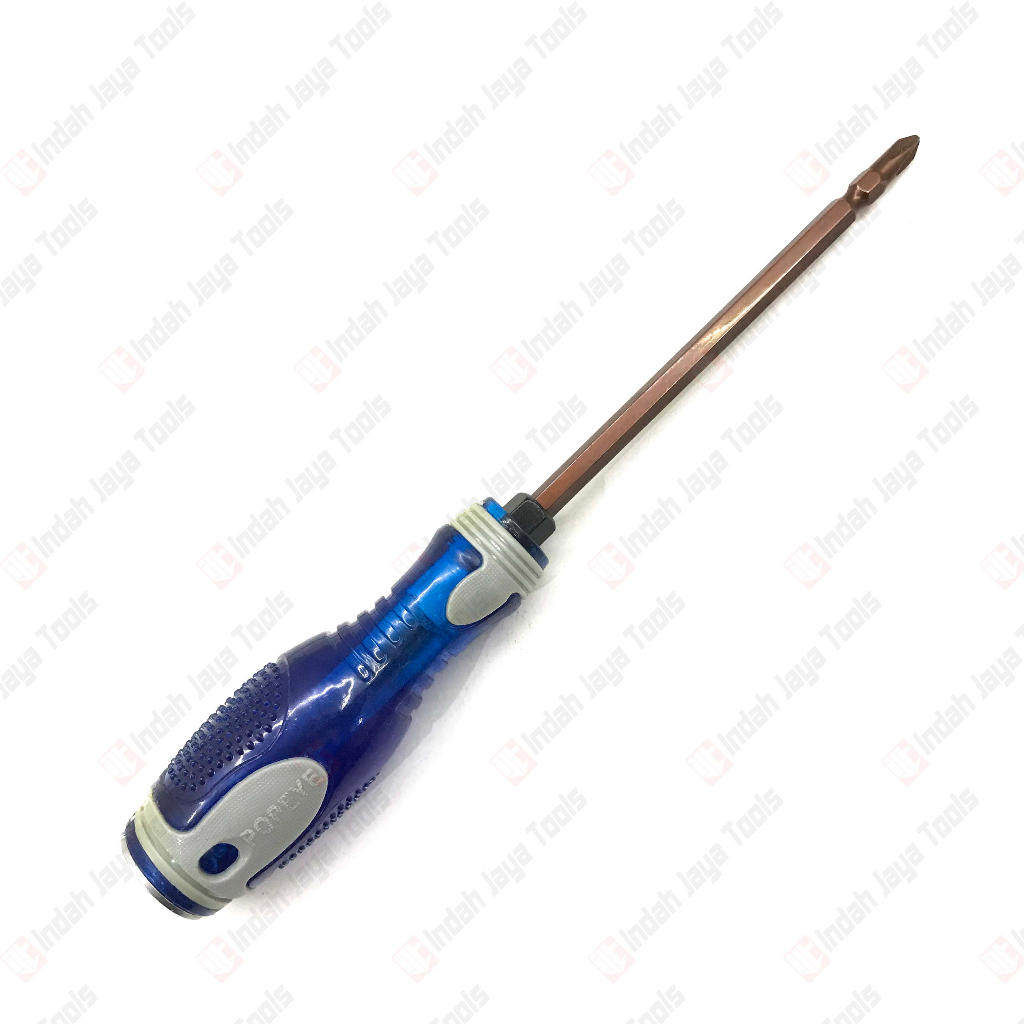 POPEYE 2 Way Blue Grey Obeng Bolak Balik Plus Min - Screwdriver