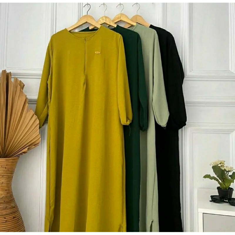 ISYANA DRESS GAMIS CRINKEL AIRFLOW PREMIUM JUMBO