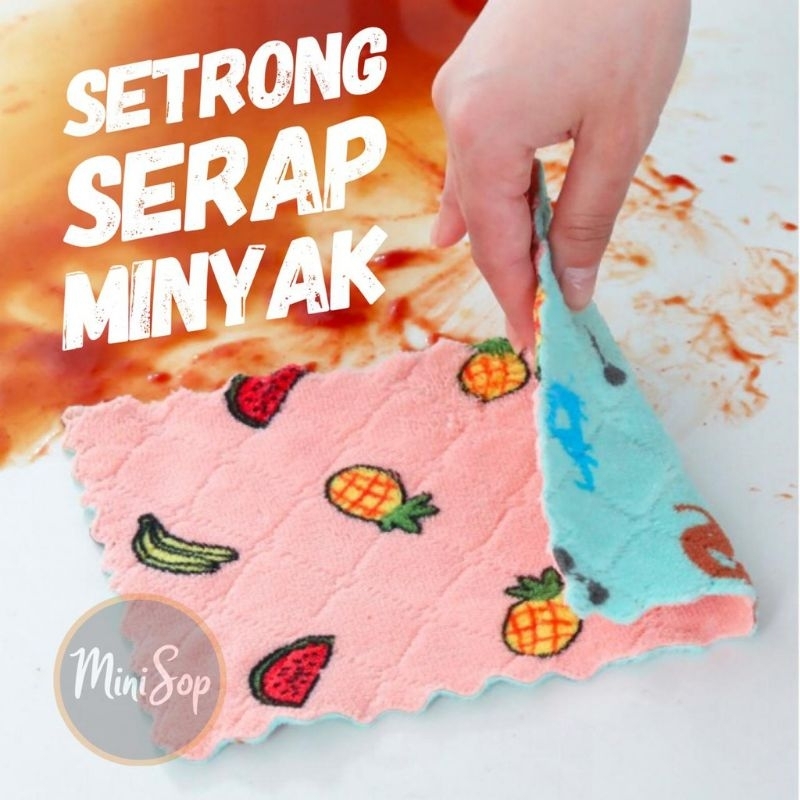 Lap Serbaguna / Lap Kompor / Lap microfiber / Lap microfiber murah / Lap dapur serbaguna