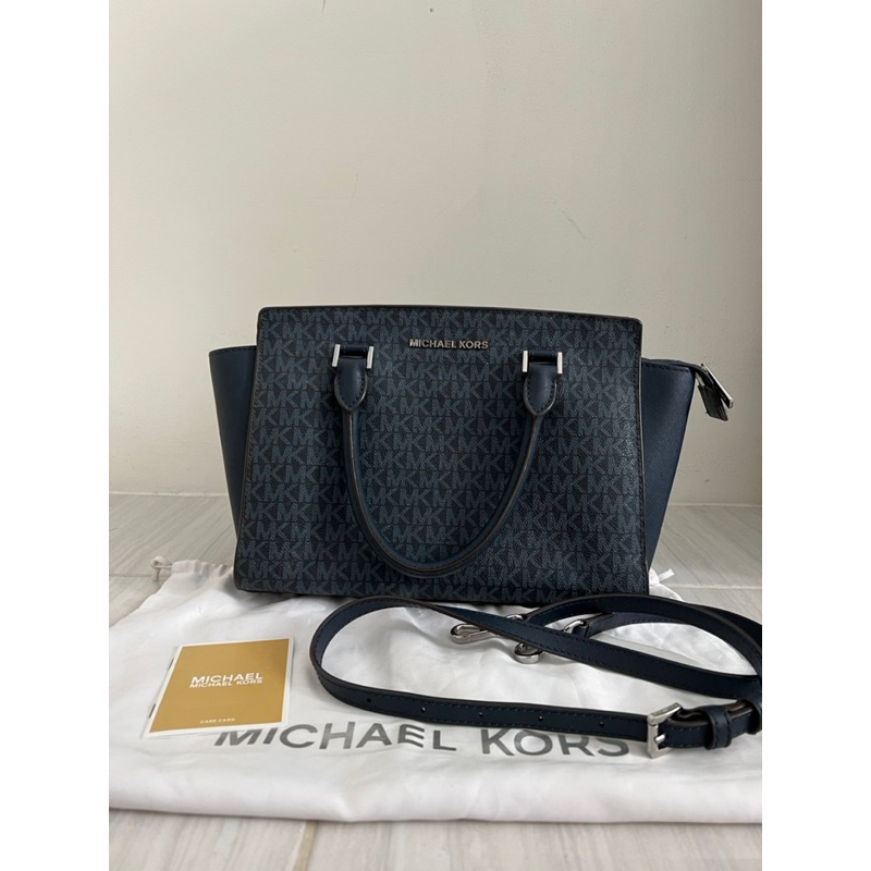 PRELOVED MK Selma navy