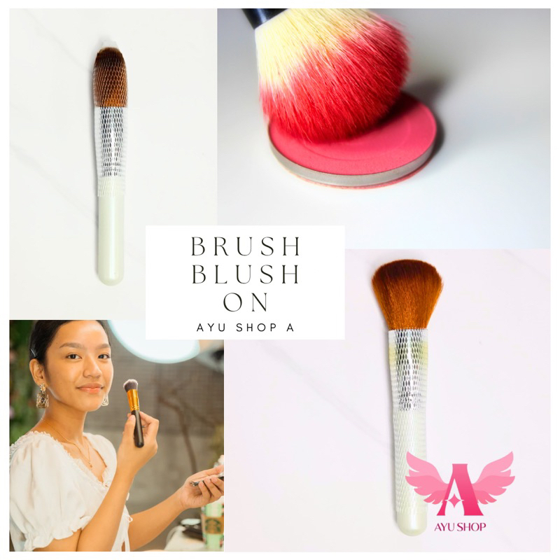 Brush Makeup Putih Brush Blush On