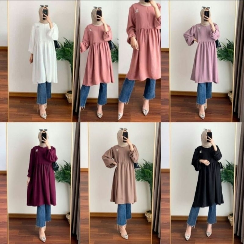 TUNIK CRINKLE PREMIUM