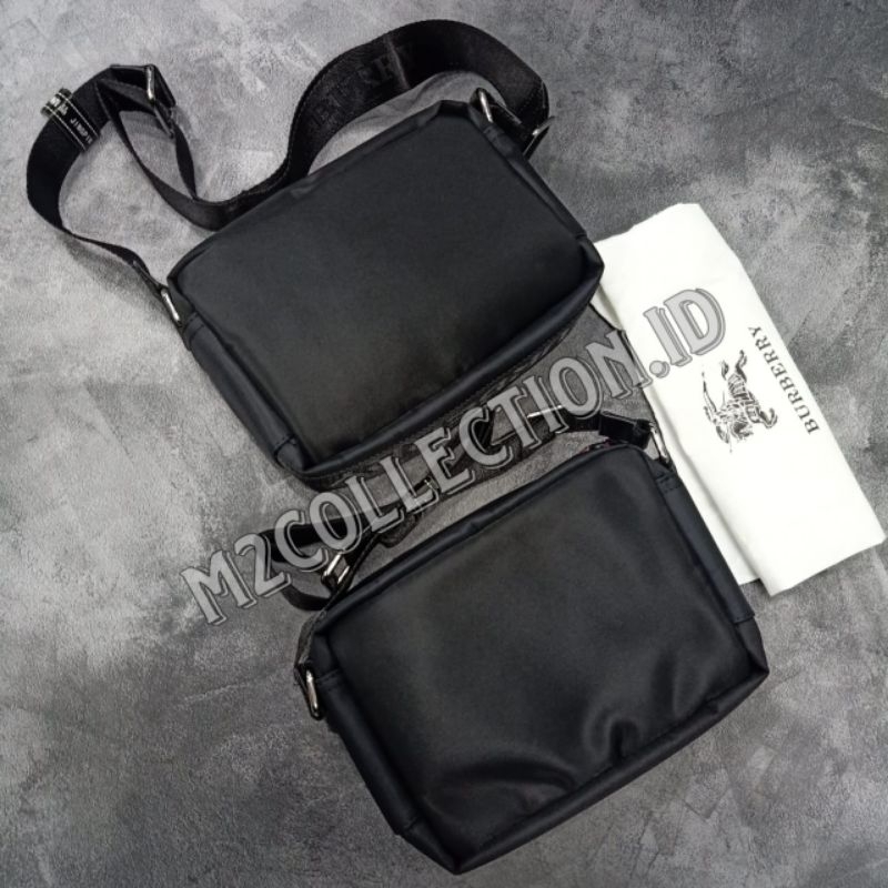 Tas Selempang Burberry Iconic Nylon Crossbody Bag Premium Quality