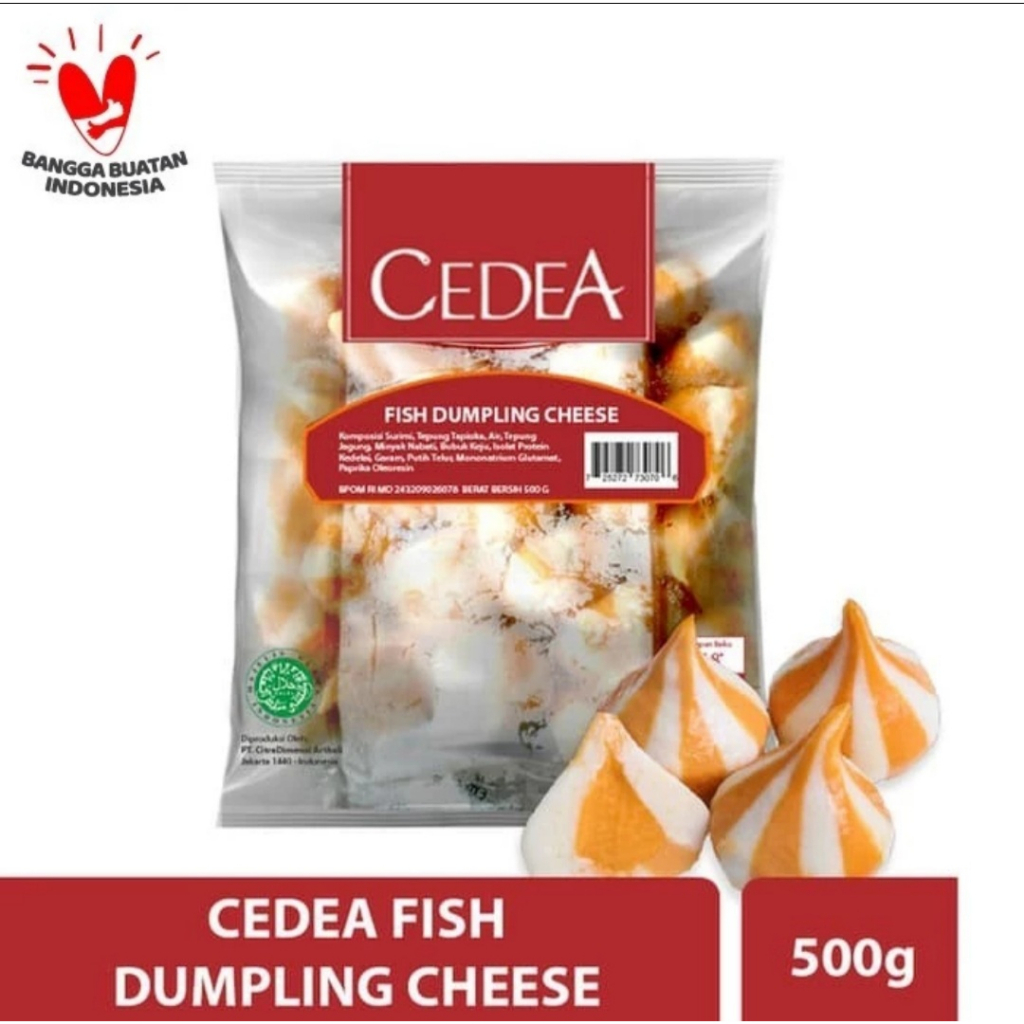 

Cedea Dumpling Fish Cheese 500gr