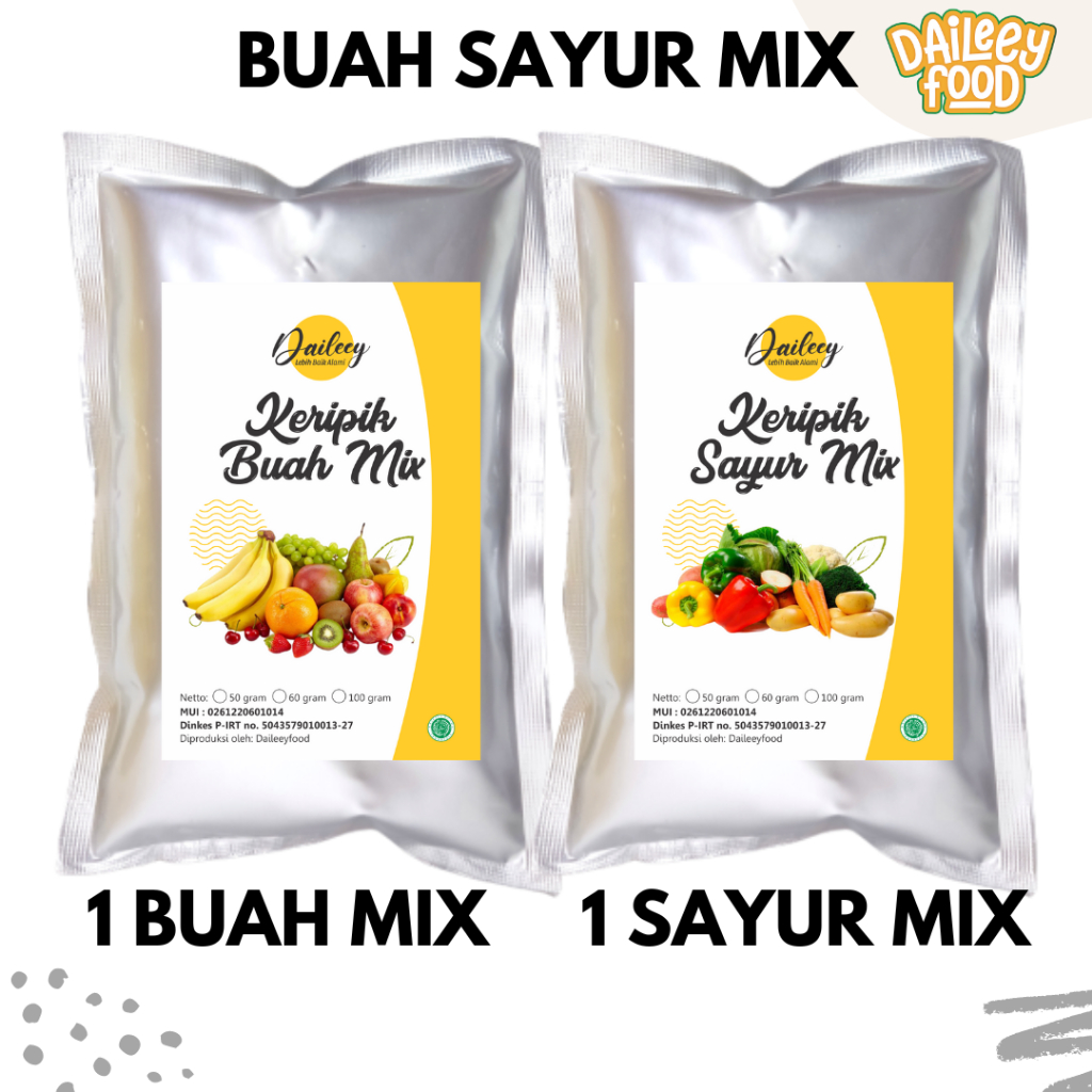 

PAKET MIX KERIPIK 2 PCS (MIX BUAH DAN MIX SAYUR FOIL) | KERIPIK NANGKA APEL NANAS OKRA BUNCIS