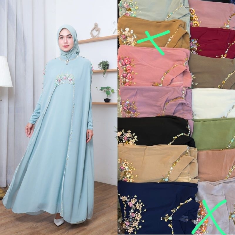 Sale Set Kaftan Amelia Kekinian Original Butik