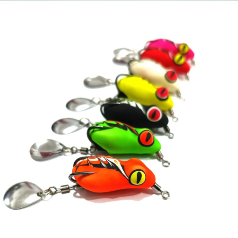 SOFT FROG CURUT 3CM A FISHING LURE