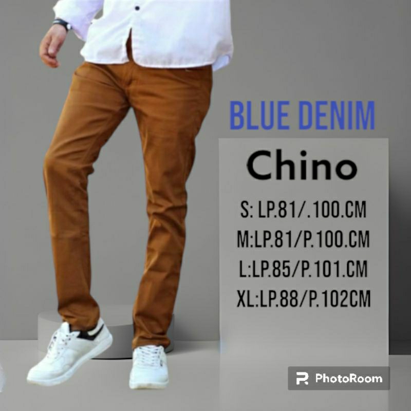 CELANA CHINO PRIA SLIM FIT | CELANA CHINO PANJANG | CELANA CHINO PANJANG PRIA