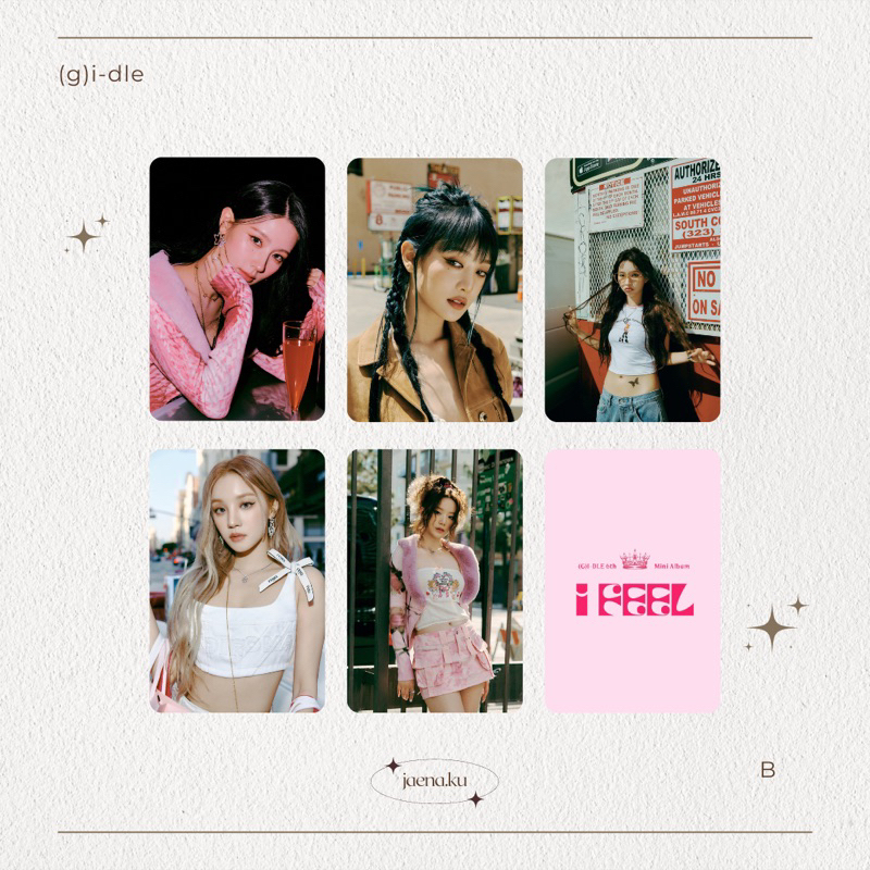 [(G)-IDLE] PHOTOCARD I FEEL (G)I-DLE