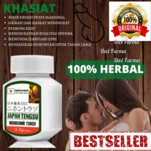Inside Obat Japan tengsu asli suplemen pria pil biru tambah stamina kuat