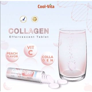 TERBARUUU!!! COOLVITA KOLAGEN, VITAMIN C, RASA PEACH