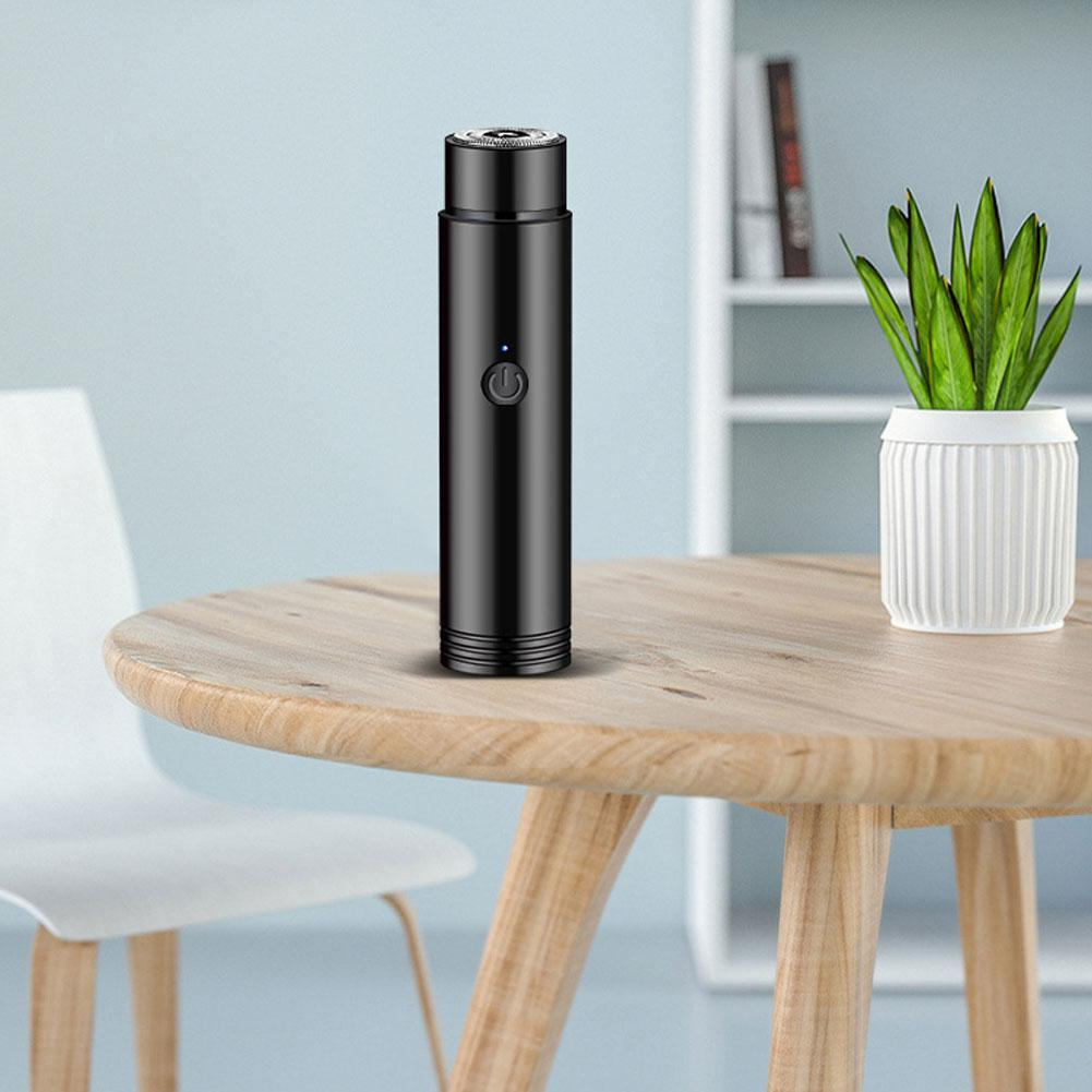 Alat Cukur Kumis Elektrik Mini Portabel Trimmer Shaver - F500 - Black