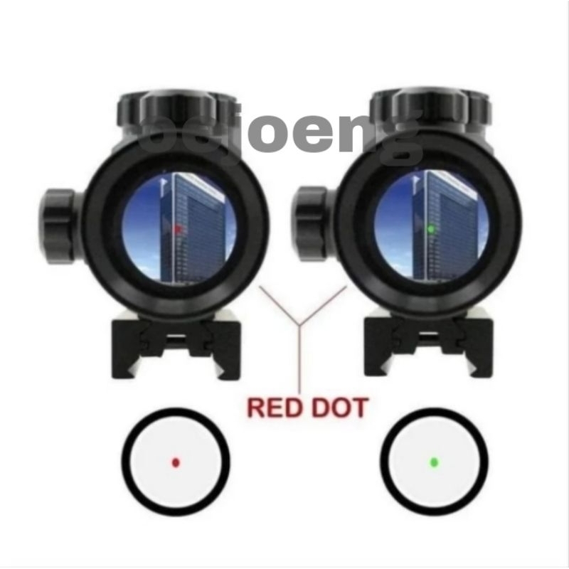 Scope Teropong Kekeran Teleskop Red Dot 1X30 RD Murah Impor