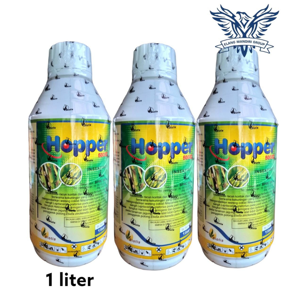 Insektisida HOPPER 1 Liter BPMC 500 g/l Pembasmi Wereng Walang sundep Pada Tanaman Sidabas