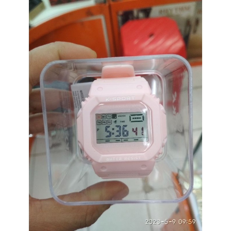JAM TANGAN ANAK DIGITAL LASIKA SEGI ORIGINAL