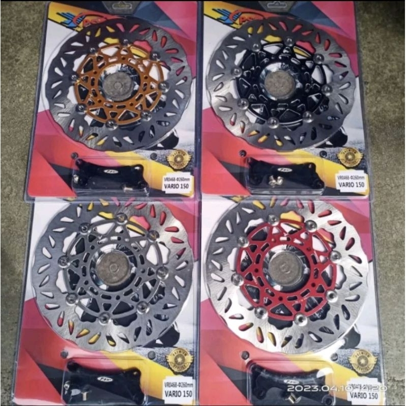 Piringan  Cakram  psm vario  150 new 5 lybong  vario 150  ukuran 260 mm original  psm racing