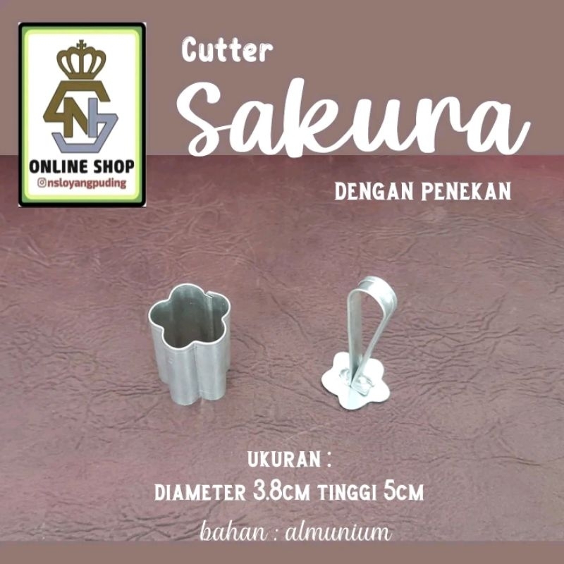 Cutter Sakura kel 5 Al d 3.8 t 5 dng penekan