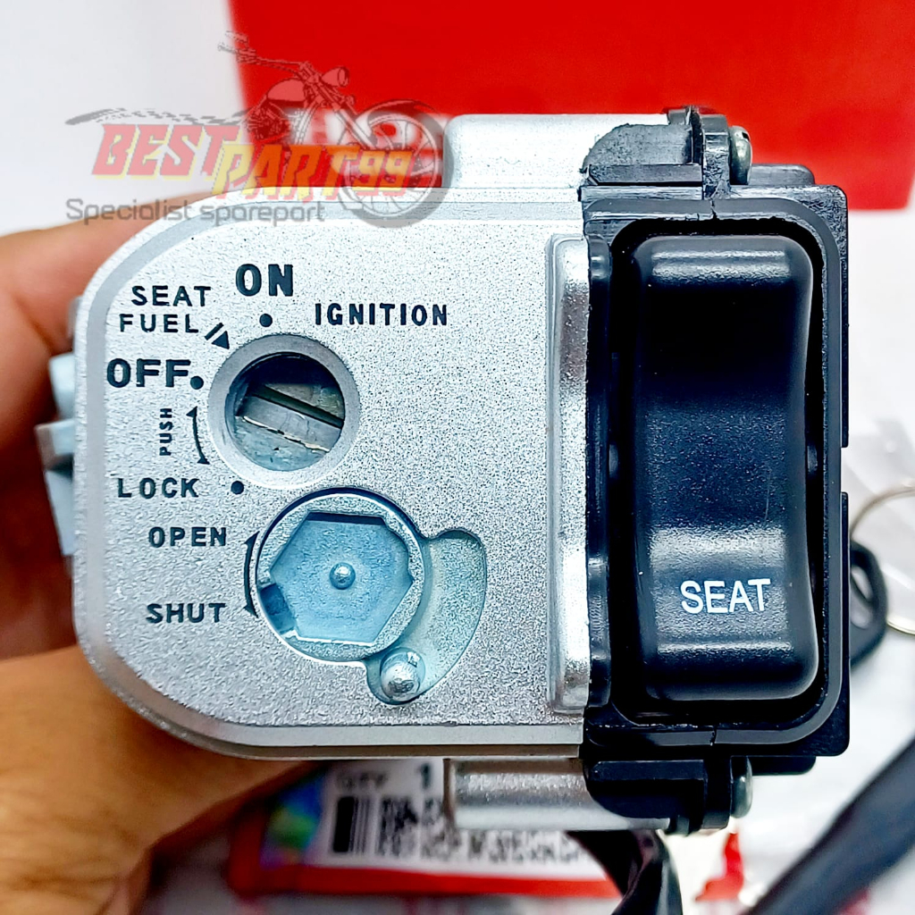KUNCI KONTAK SET HONDA K16 SCOOPY FI SCOOPY VELG 14 K16 KUALITAS ORIGINAL BERMUTU