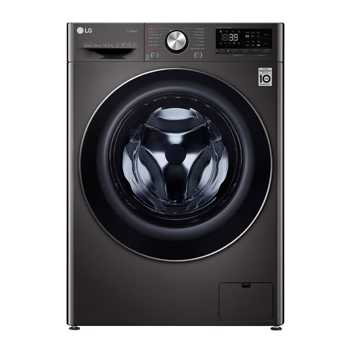 MESIN CUCI LG FV1450SIB 10,5KG 10,5 KG  INVERTER SMART THINQ FRONT LOADING