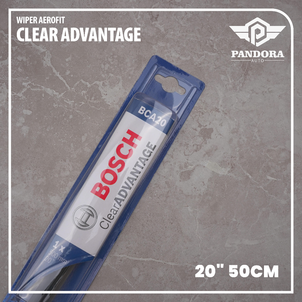 WIPER BLADE BOSCH FRAMELESS CLEAR ADVANTAGE 20&quot; INCHI ORIGINAL