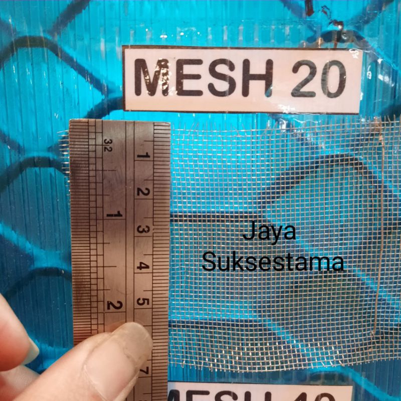 Wiremesh 20 Lebar 130cm Stainless SS 304 - Kawat Nyamuk Mesh 20 Meteran