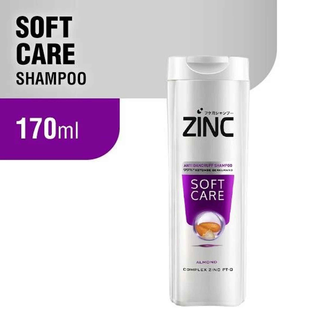 Sampo Zinc / Soft Care / Almomd / 170ml