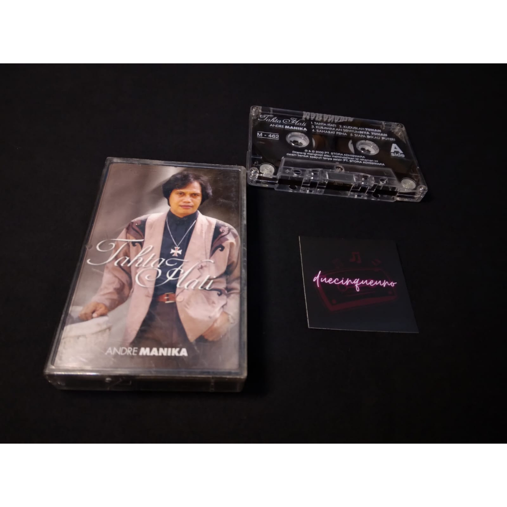 Andre Manika - Tahta Hati (kaset pita)