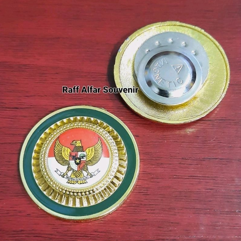 Pin garuda pancasila magnet - Lencana garuda magnet