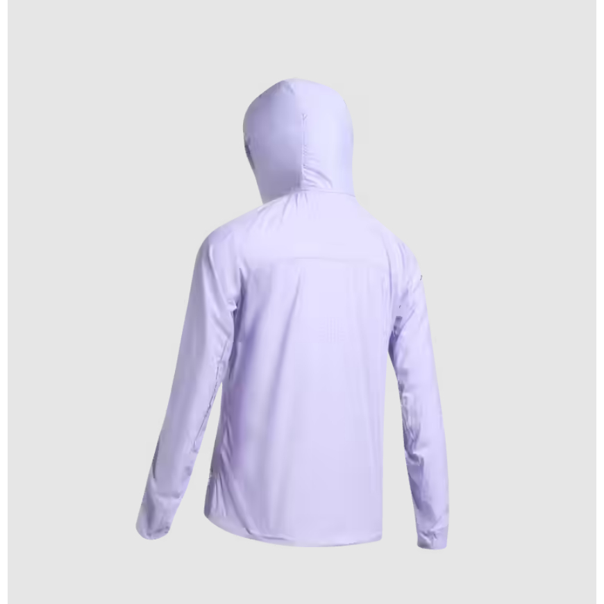 QUECHUA Helium 500 Jaket Windbreaker Camping Wanita UPF50+ Ringkas