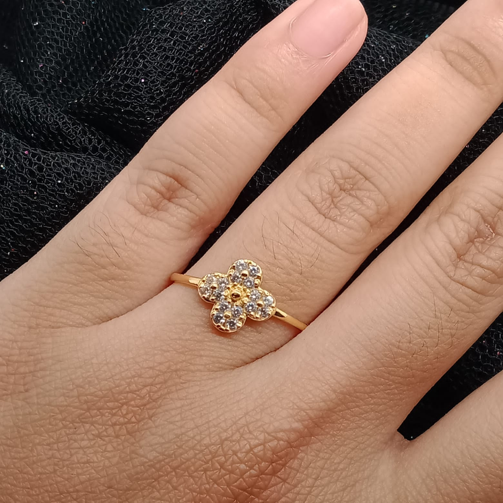 Cincin Emas 17K - 1.2 Gr Kadar 750 - 4904