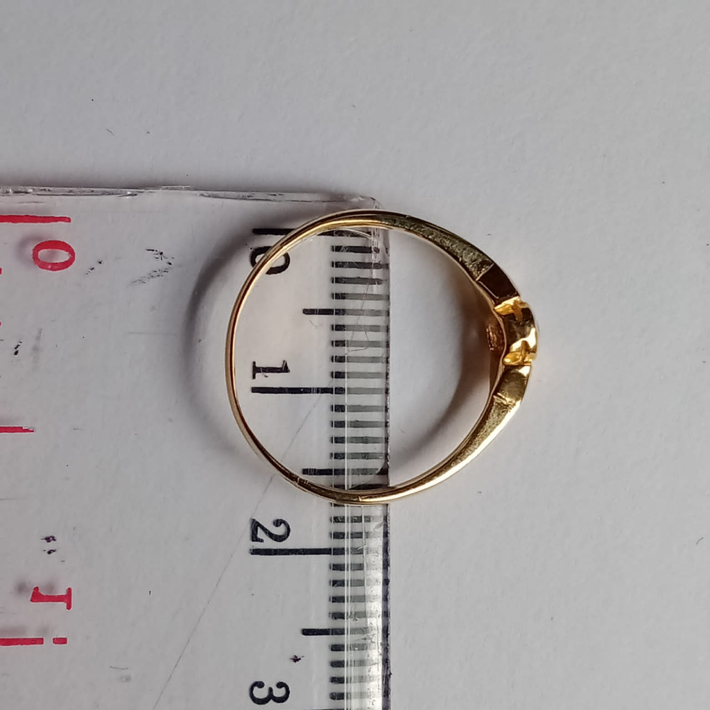 Cincin Emas 17K - 1.4 Gr Kadar 750 - 4902