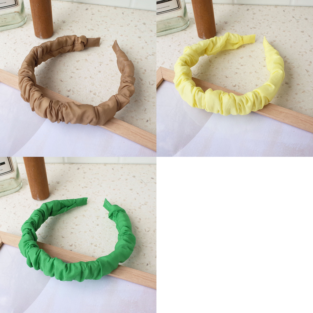 HEADBAND / BANDO PUFFY RUFFLED - 2078