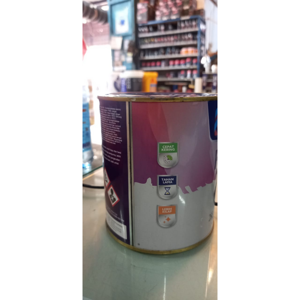 Cat Kayu Dan Besi Ftalit Doff Kansai Paint 1kg 115 - 545 Middle Green Doff