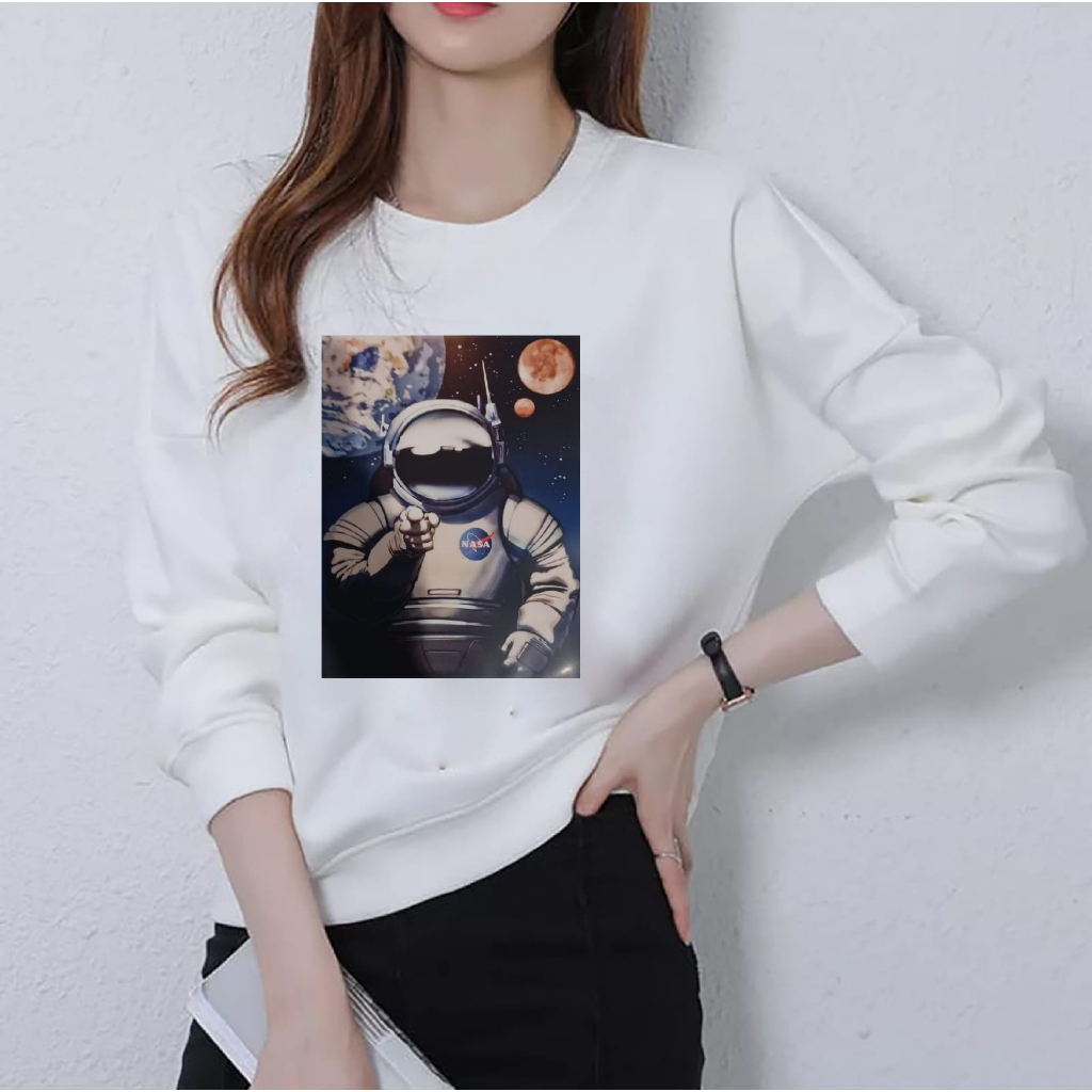 BISA COD_BAJU ATASAN ASTRO GIRL TERBARU-BAJU DISTRO WANITA KEREN LENGAN PANJANG / ATASAN WANITA MASA KINI-DISTRO TERBARU