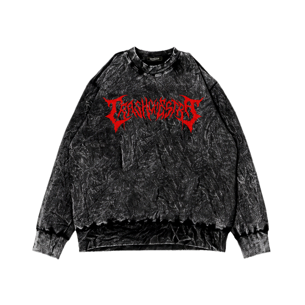 Sweater Sandwash Pria/Crewneck Washing Terbaru Premium Qualitty