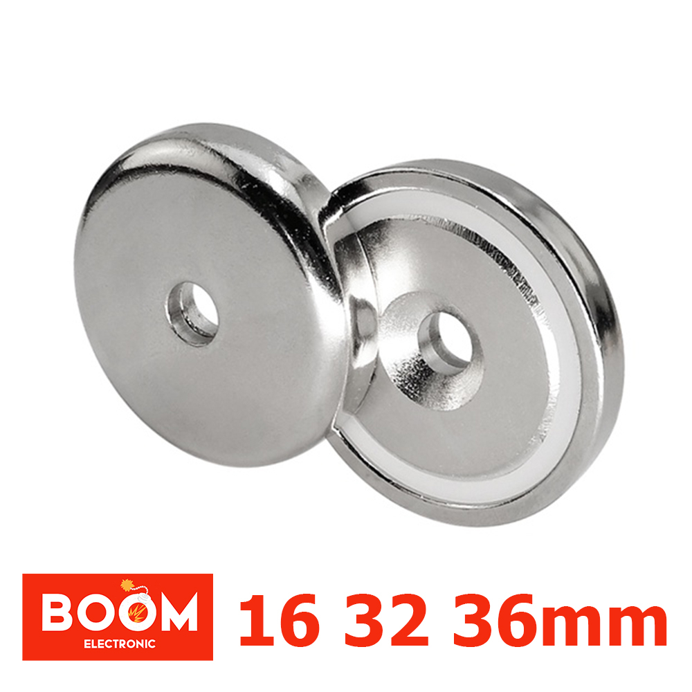 Magnet N52 Neodymium Strong Tanpa Pengait Diameter 16 32 36mm